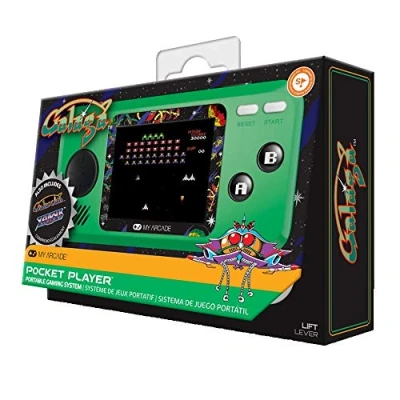 Imagen de My Arcade 3244 Galaga Pocket Player, Color Verde (MYARCADE MARCE 032440)