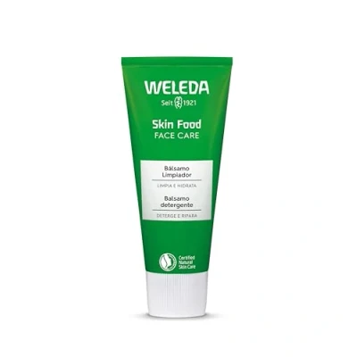 Imagen de Weleda Skin Food Bálsamo Limpiador, Limpia y Desmaquilla, Hidrata Nutre, No Reseca, con Extractos Botánicos de Pensamiento, Caléndula Manzanilla, Apto para Pieles Secas 75 ml