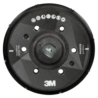Imagen de 3M Perfect It Plato soporte para pulidora rotorbital, 150 mm, 34129