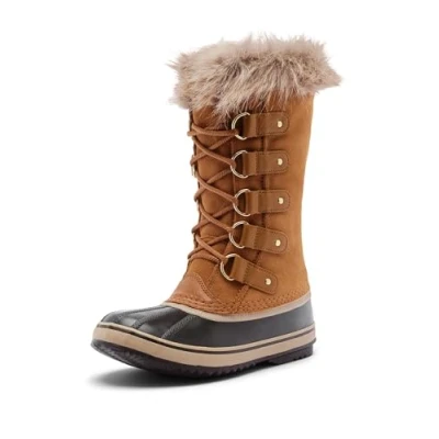 Imagen de Sorel Joan Of Arctic Boot WP, Botas para Nieve Impermeables, Mujer, Camel Brown/Black 2024/2025, 36 EU