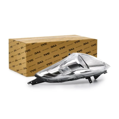 Imagen de TYC 20 12430 15 2 Faros izquierda H4 blanco para circulación por la derecha con electromotor