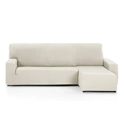 Imagen de Martina Home Tunez Funda chaise longue Brazo corto derecho Marfil (visto de frente)