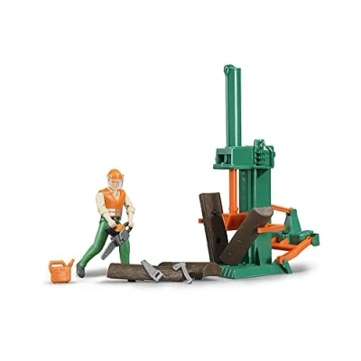 Imagen de BRUDER Set Forestal con muñeco escala 1:16 62650