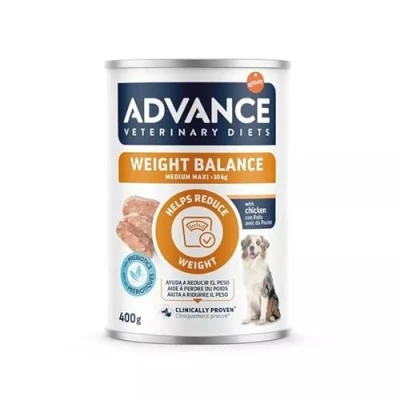 Imagen de Advance Diets Comida Húmeda para Perros Weight Balance 400g