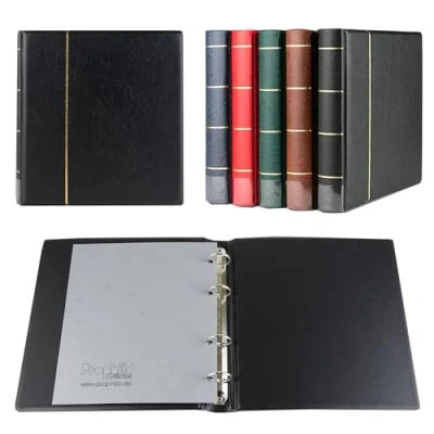 Imagen de Prophila ringbinder for Coins, banknotes, Postcards, First Day Sheets, Black