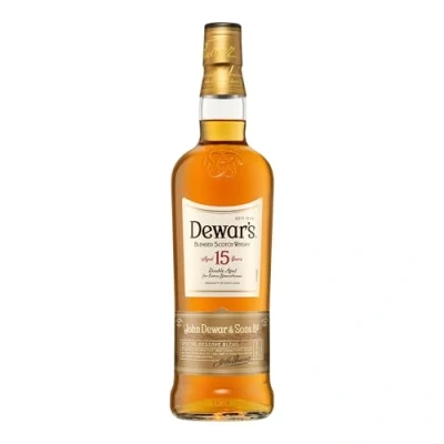 Imagen de Dewar&#039;s 15 Year Old Blended Scotch Whisky, 40% ABV, 70cl / 700ml, Madurado en barricas de Jerez y Bourbon