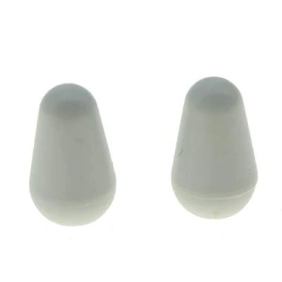 Imagen de KAISH 2 pomos de interruptor punta 5 vías para guitarra Stratocaster/Strat White