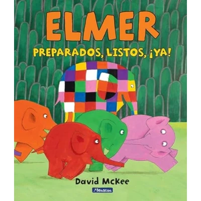 Imagen de Elmer. Un cuento Preparados, listos, ¡ya! (Cuentos infantiles)