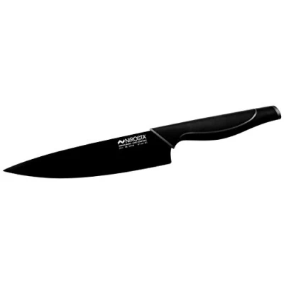 Imagen de Nirosta Cuchillo Chef Wave. Polipropileno, elástomero y acero inoxidable. Negro gris. 21/35cm. 1ud.