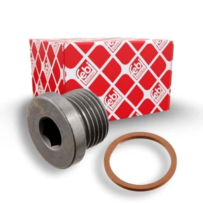 Imagen de FEBI BILSTEIN 48895 Tapon de Cárter Acero 8 con junta anular BMW: 5 Berlina, X5, 3 Coupé