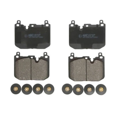 Imagen de ABE C1B046ABE Juego de pastillas freno Eje delantero preparado para indicador desgaste Chapa antichirridos MINI: Hatchback, Countryman, Clubman