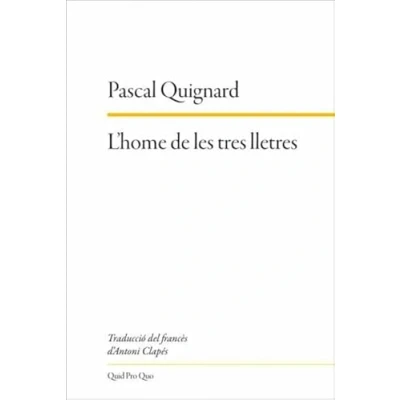Imagen de L&#039;home de les tres lletres: 4 (Assaig)