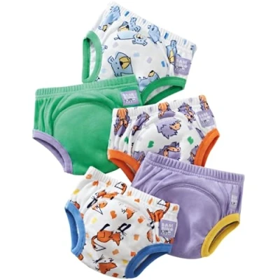 Imagen de Bambino Mio, Revolucionarios Pañales de Aprendizaje Reutilizables, pack 5, Animales audaces, 2 3 años