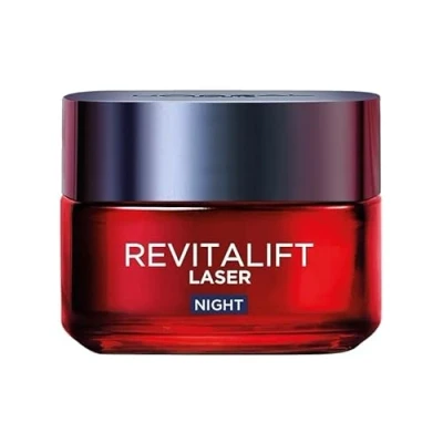Imagen de L&#039;Oréal Paris Revitalift Laser X3 Crème Masque Nuit Triple Action Anti Rides &amp; Multi Correction Âge 50 ml