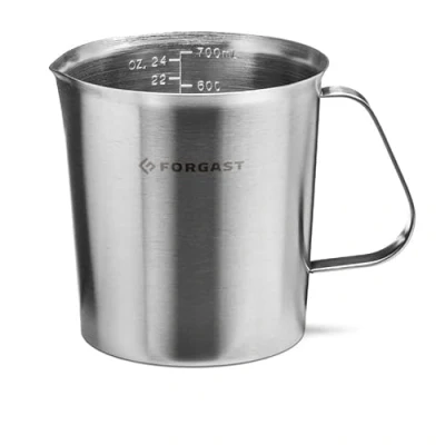 Imagen de Forgast Jarra medidora Capacidad 700 ml Vaso medidor con asa de acero Inoxidable Escala mililitros medir líquidos e Ingredientes Sueltos