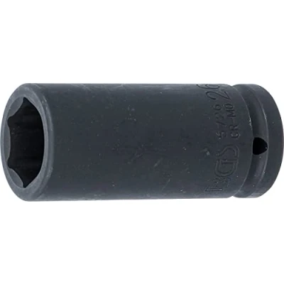 Imagen de BGS 5726 Llaves de vaso impacto hexagonal, largo entrada 20 mm (3/4&quot;) 26
