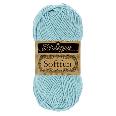 Imagen de Scheepjes 2432 Luz Azul Fun Hilo 10x50g