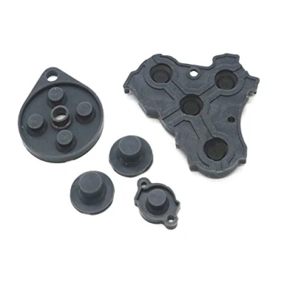 Imagen de Almohadillas de goma conductoras silicona para Nintendo GameCube NGC botones consola repuesto