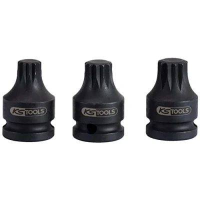 Imagen de KS TOOLS 515.1173 Cubos insertables M16 12,5 (1/2&quot;)mm (pulgadas) dentado interior, exterior