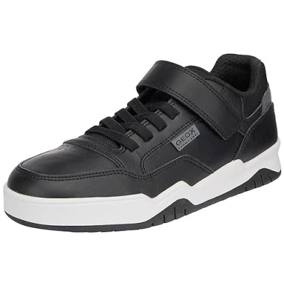 Imagen de Geox J Perth Boy E, Zapatillas, Black Dk Grey, 28 EU