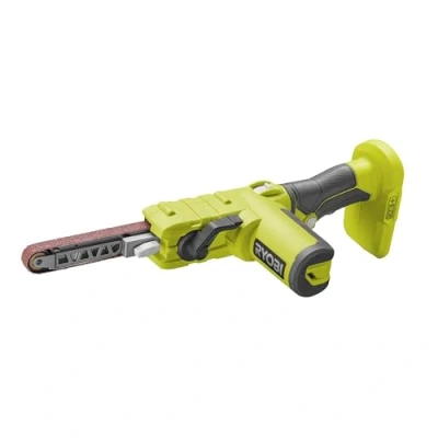 Imagen de RYOBI Lima 18V ONE+ Velocidad Banda 260 630 m/min, Dim. 13x457mm para Lijar Madera, Azulejos, Metal y Afilar Incluye 3 Bandas de Lijado (Batería Cargador no Incluidos) R18PF 0
