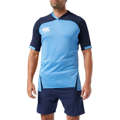 Imagen de Canterbury Vapodri Evader Rugby Jersey Camiseta, Hombre, Cielo, 4XL