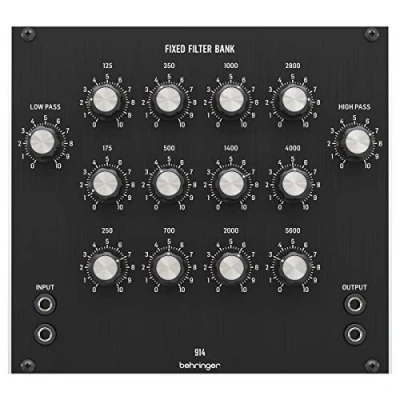 Imagen de banco de filtros fijos Behringer 914 Módulo analógicos legendarios para Eurorack