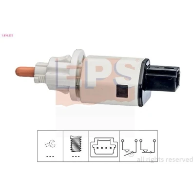 Imagen de EPS 1.810.275 Interruptor luces freno mecánico Made in Italy OE Equivalent RENAULT: MEGANE Scenic, 1, GRAND SCENIC 3