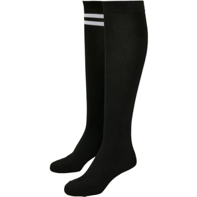 Imagen de Urban Classics 2 PACK Calcetines hasta la rodilla, Mujer, Talla: 39 42, Black