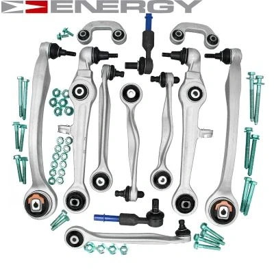 Imagen de ENERGY WA0007PK Juego de reparación del brazo suspensión Eje delantero AUDI: A4 B5 Berlina, A6 C5 Avant