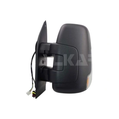 Imagen de espejo retrovisor Alkar 9239250 izquierda eléctrico calefactable, con sensor de temperatura, gran angular, brazo corto espejo, convexo p