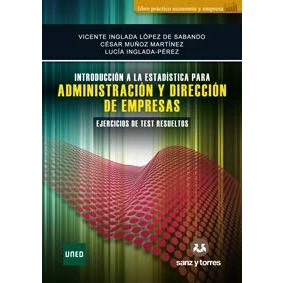 Imagen de Introducción a la Estadística para Administración y Dirección de Empresas: Ejercicios Test Resueltos