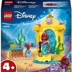 Imagen de Lego Disney Princess Escenario Musical de Ariel Juguete Construcción con 2 Personajes, Mini Muñeca La Sirenita y Figura Cangrejo Sebastián, Regalo para Niñas Niños 4 Años o Más 43235