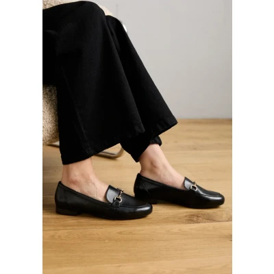 Imagen de Marco Tozzi Mocasines, Mujer, Talla: 38, Black/gold Piel de imitación alta calidad