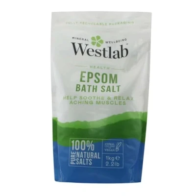 Imagen de Westlab Epsom Salt Resealable Stand Up Pouch, 1Kg