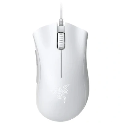 Imagen de Ratón gaming Razer DeathAdder Essential, Por cable, 6400 ppp, 30 G, USB, 1000 Hz, Hyperesponse, Blanco
