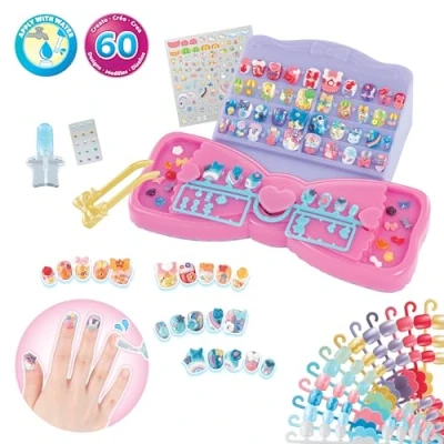 Imagen de Aquabeads Design &#039;n Display Nail Studio ANS Set, Multicolor (EPOCH 35027)