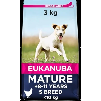 Imagen de EUKANUBA Alimento seco para perros maduros de raza pequeña, rico en pollo fresco 3 kg