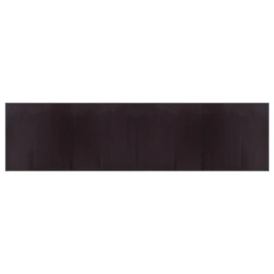 Imagen de vidaXL Alfombra Rectangular bambú marrón Oscuro 100x400 cm, de área, Sala Estar, Cocina, Piso
