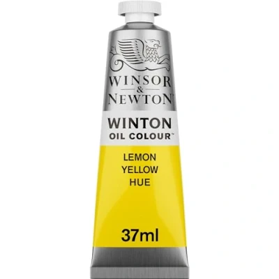 Imagen de Winsor &amp; Newton Winton Tubo de Pintura al Óleo, 37 ML, amarillo (Tono limón)