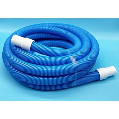 Imagen de Manguera para Limpiafondos de Piscina 38mm con 2 Terminales Estándar PoolIberica (10 Metros)