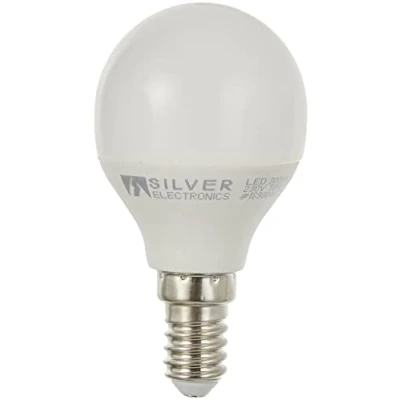 Imagen de Silver Electronics Bombilla LED Esférica 6W E14 3.000K 560 lúmenes