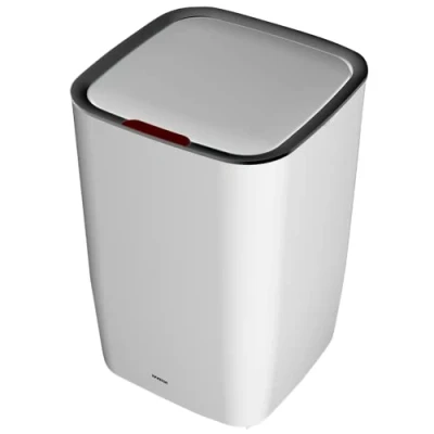 Imagen de Infiniton Papelera Inteligente BIN9 (Blanco, 9 Litros, Cubo de basura con sensor automatico, Free Movement (sin cables))