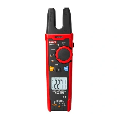 Imagen de UNI T UT256A Serie UT256 True RMS Medidor de Horquilla, 200A AC