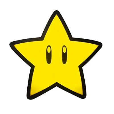 Imagen de Proyector de Luz Estrella Super Mario Bros Decorativa Oficial, Regalo Gamer Retro, Funciona a Pilas