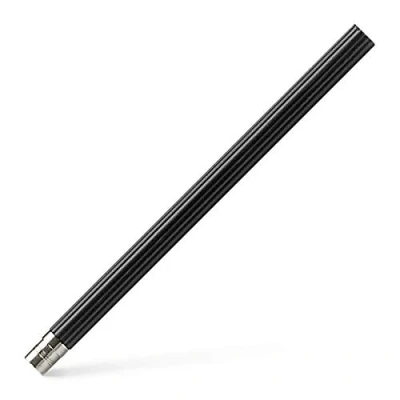 Imagen de Graf von Faber Castell 118646 5 lápices de bolsillo (cortos con rosca), negro