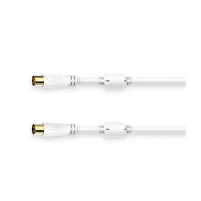 Imagen de Cable de antena Hama 00205247, Coaxial, 100 dB, 3 m, Blanco