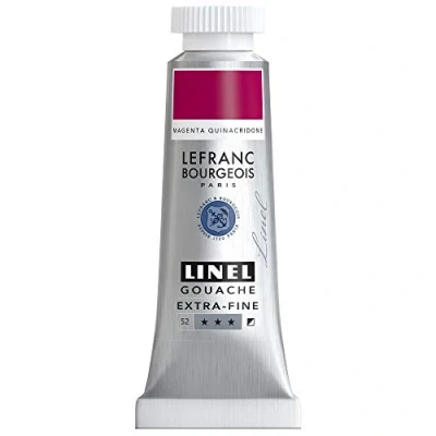 Imagen de Lefranc Bourgeois Linel Escoba extra Fine Tubo (14 ml), color magenta