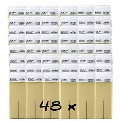 Imagen de Cera depilatoria Roll on Caja 48 x cartuchos de 100ml Miel/Caja para depilación