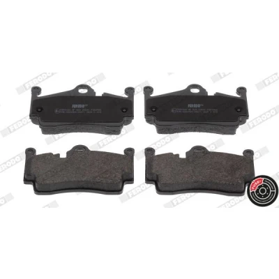 Imagen de FERODO PREMIER ECO FRICTION FDB4965 Juego de pastillas freno preparado para indicador desgaste sin accesorios PORSCHE: Boxster, Cayman